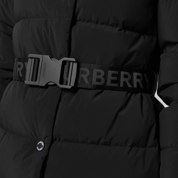 Burberry belted puffer coat jacket - Picture 14 of 14